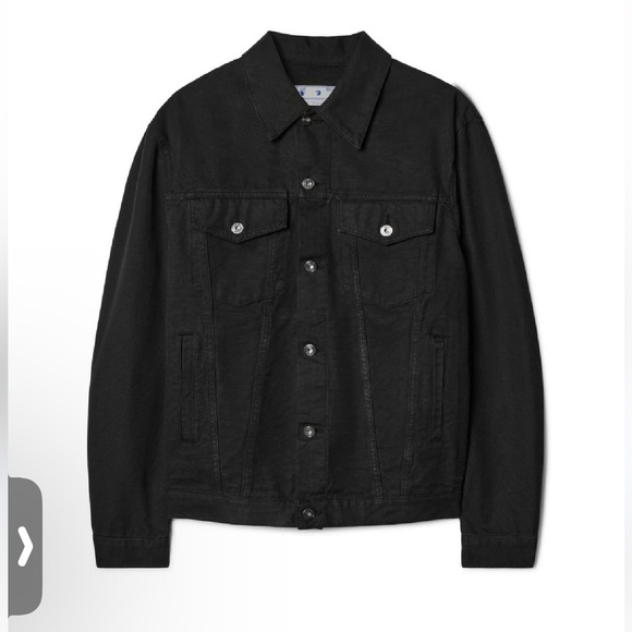 Black/White Canvas Varsity Skate Jacket